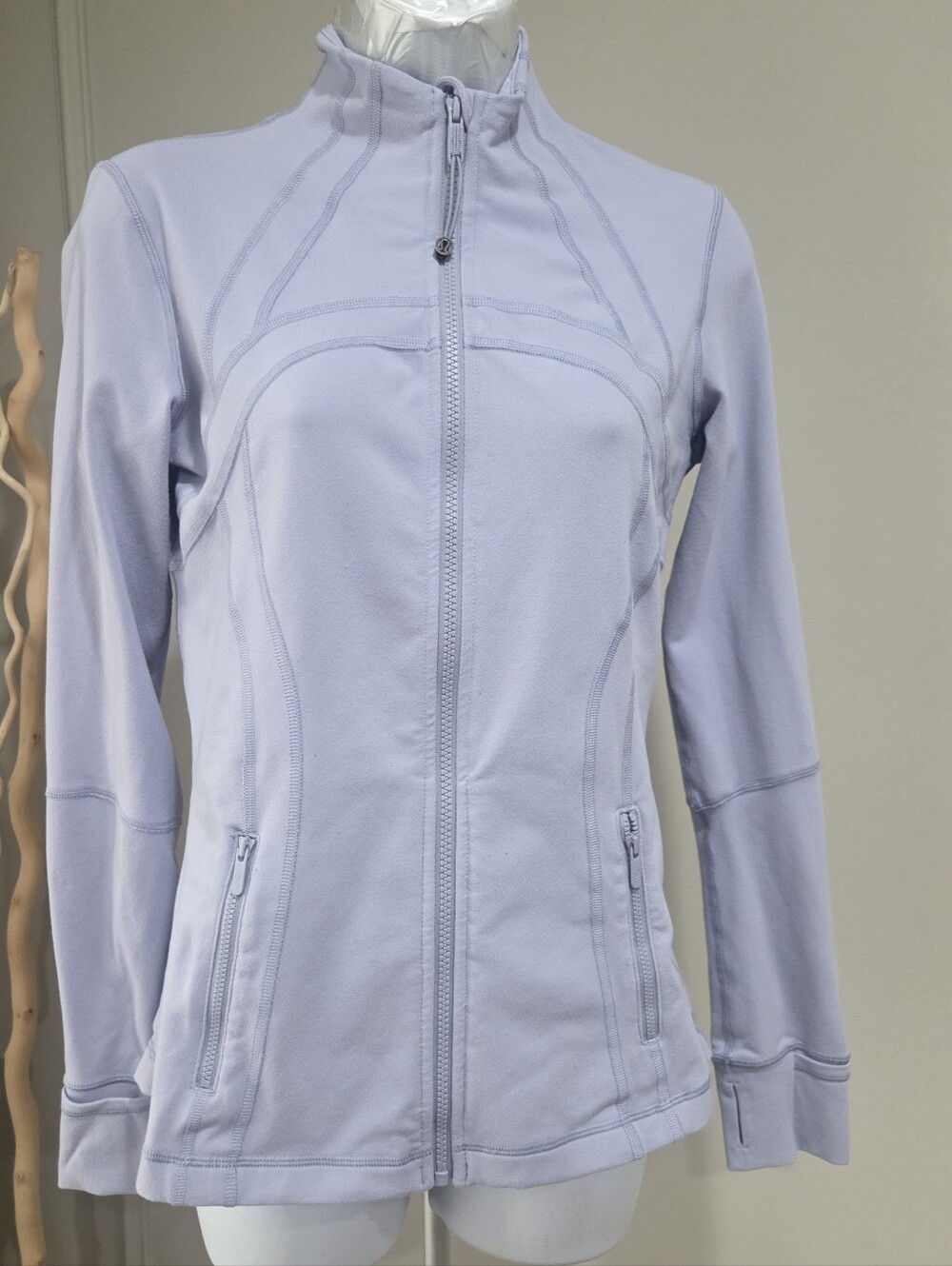 lululemon athletica Lavender Zip-Up Performance Jacket Sz.8